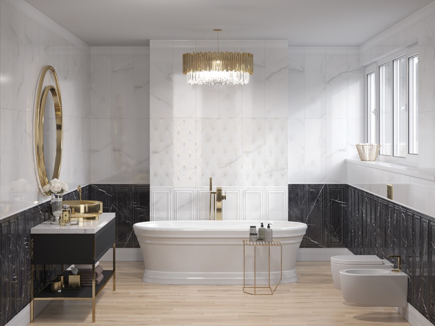 Gatsby250х750 Meissen Keramik Белый Для стен Россия