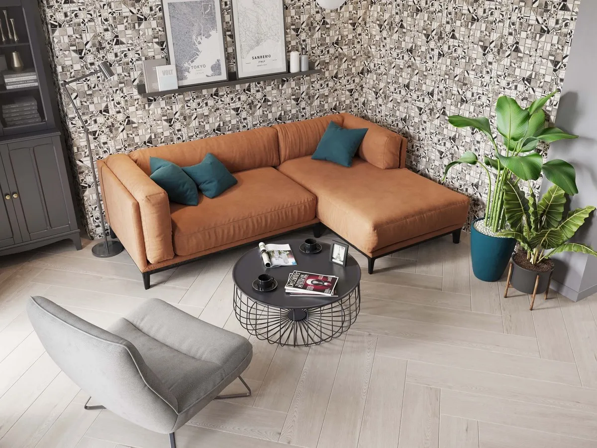 Classic Wood1200х194  Estima Глазурованная матовая Для пола Имитация дерева Коричневый Россия