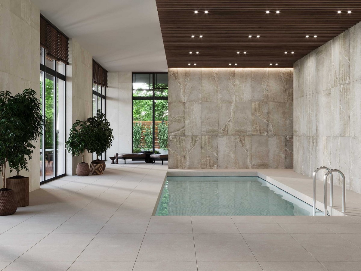 Kailas1200х600 Ametis by Estima Для пола Имитация камня Неполированная Россия Серый