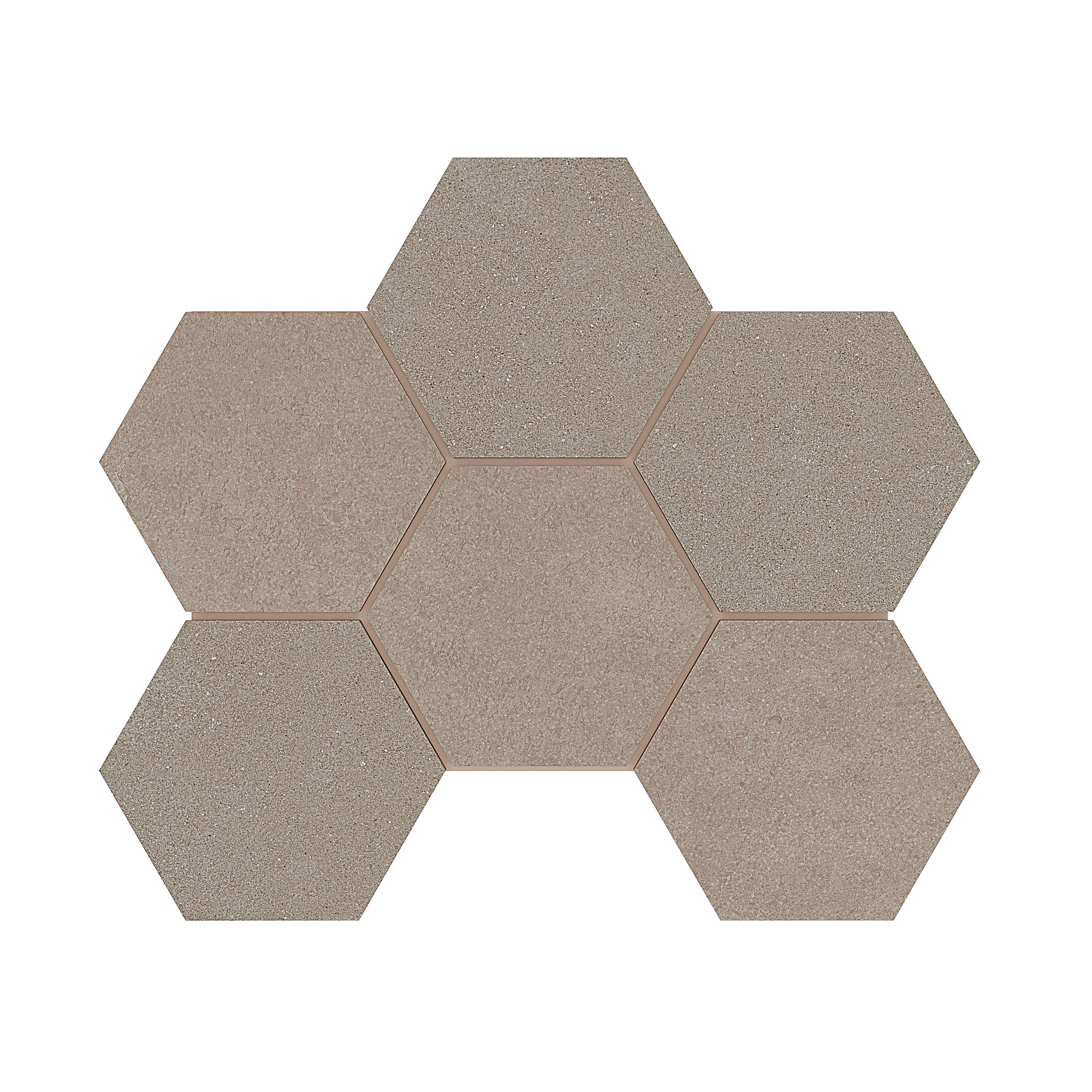 Мозаика LN01 TE01 Hexagon 250x280,5мм