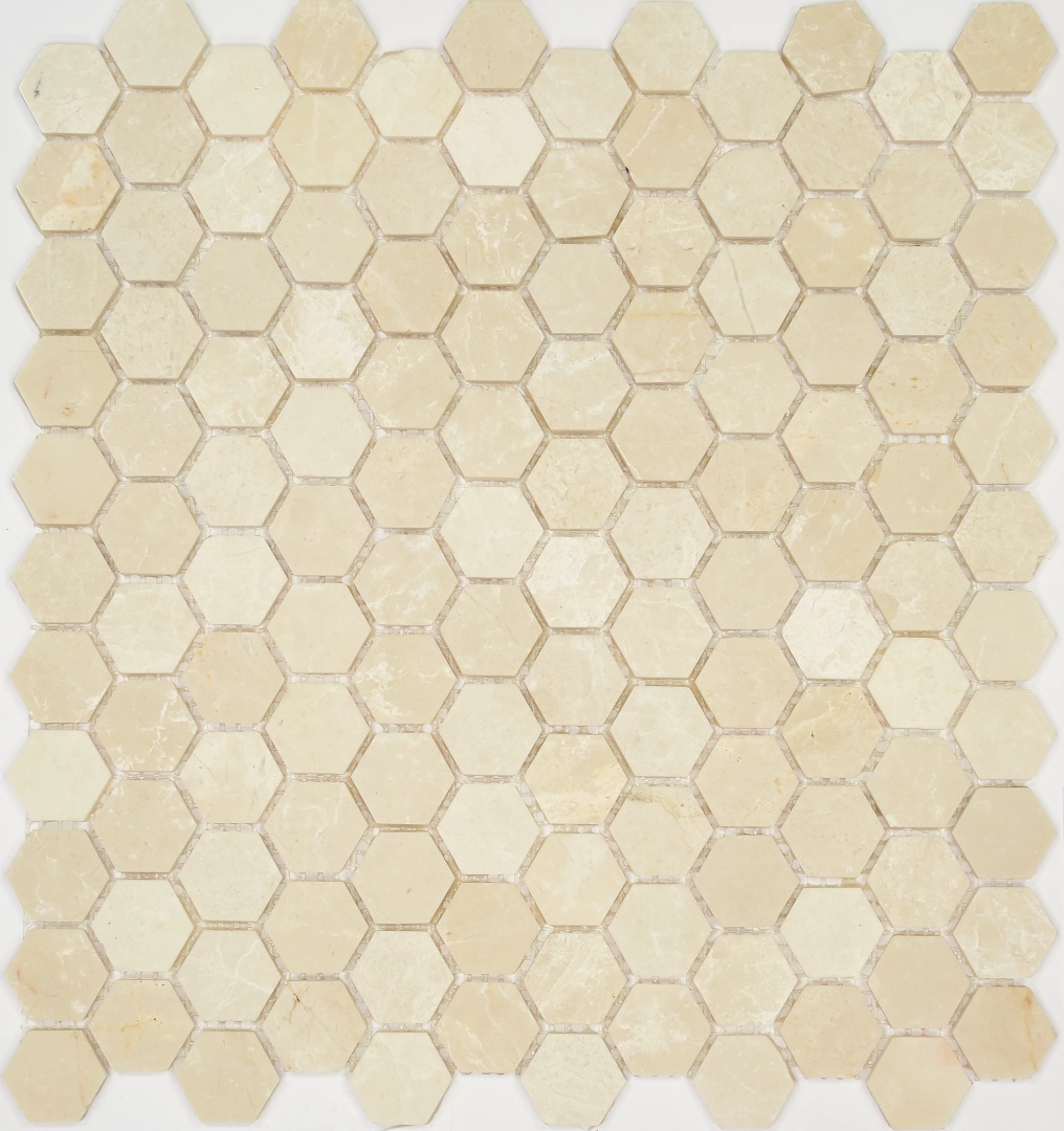 Мозаика Pietrine Hexagonal Crema Nova 30124 25х25х6мм