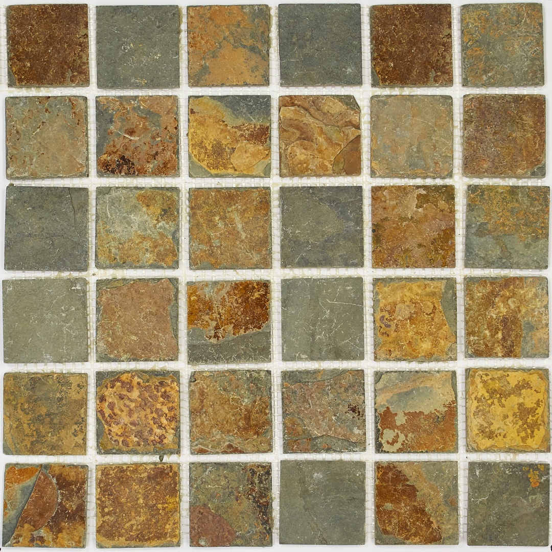 Мозаика Pietrine Slate Rustic MIX 2 30137 48х48х8мм