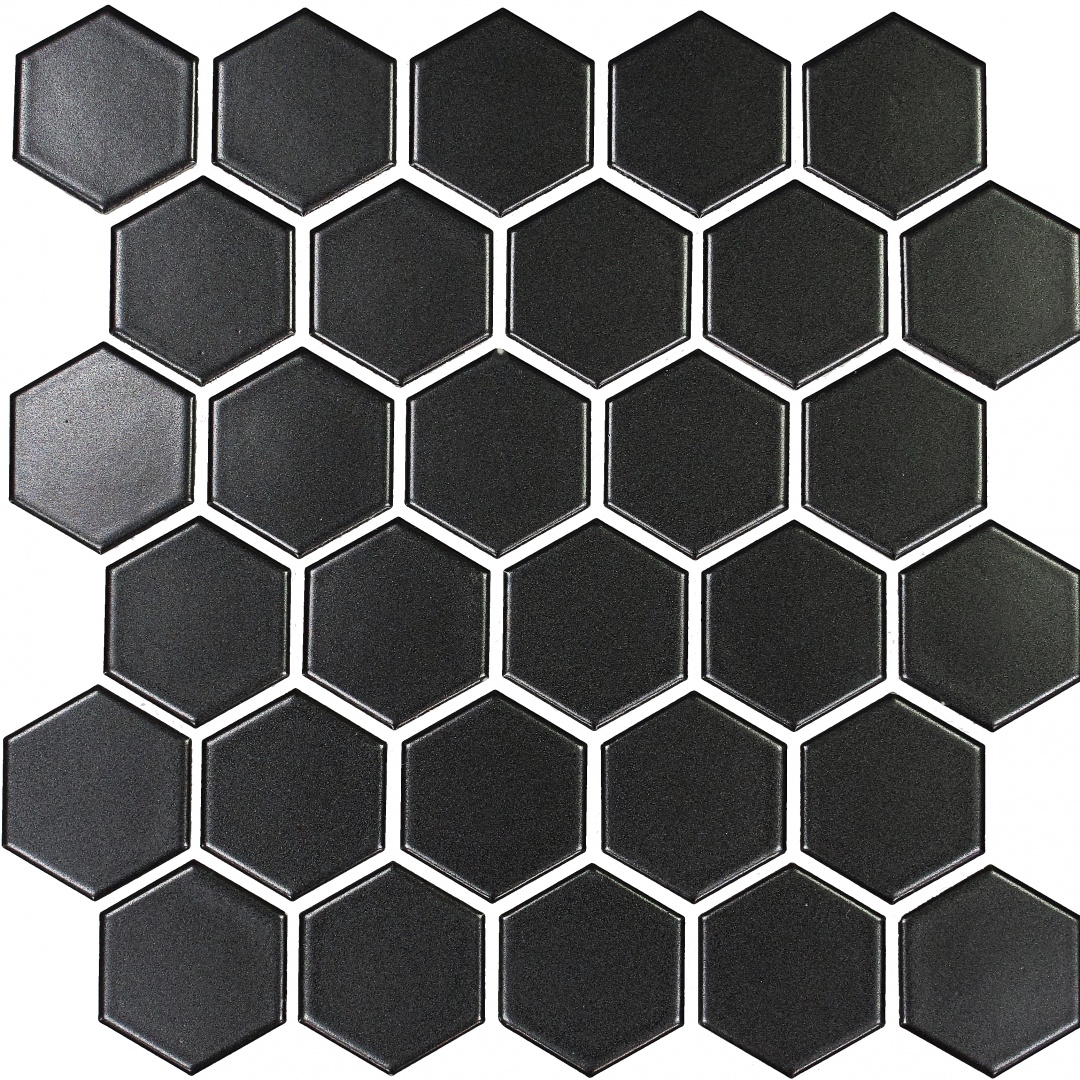 Мозаика L'Universo Dark Hexagon 30321 51х59х6мм