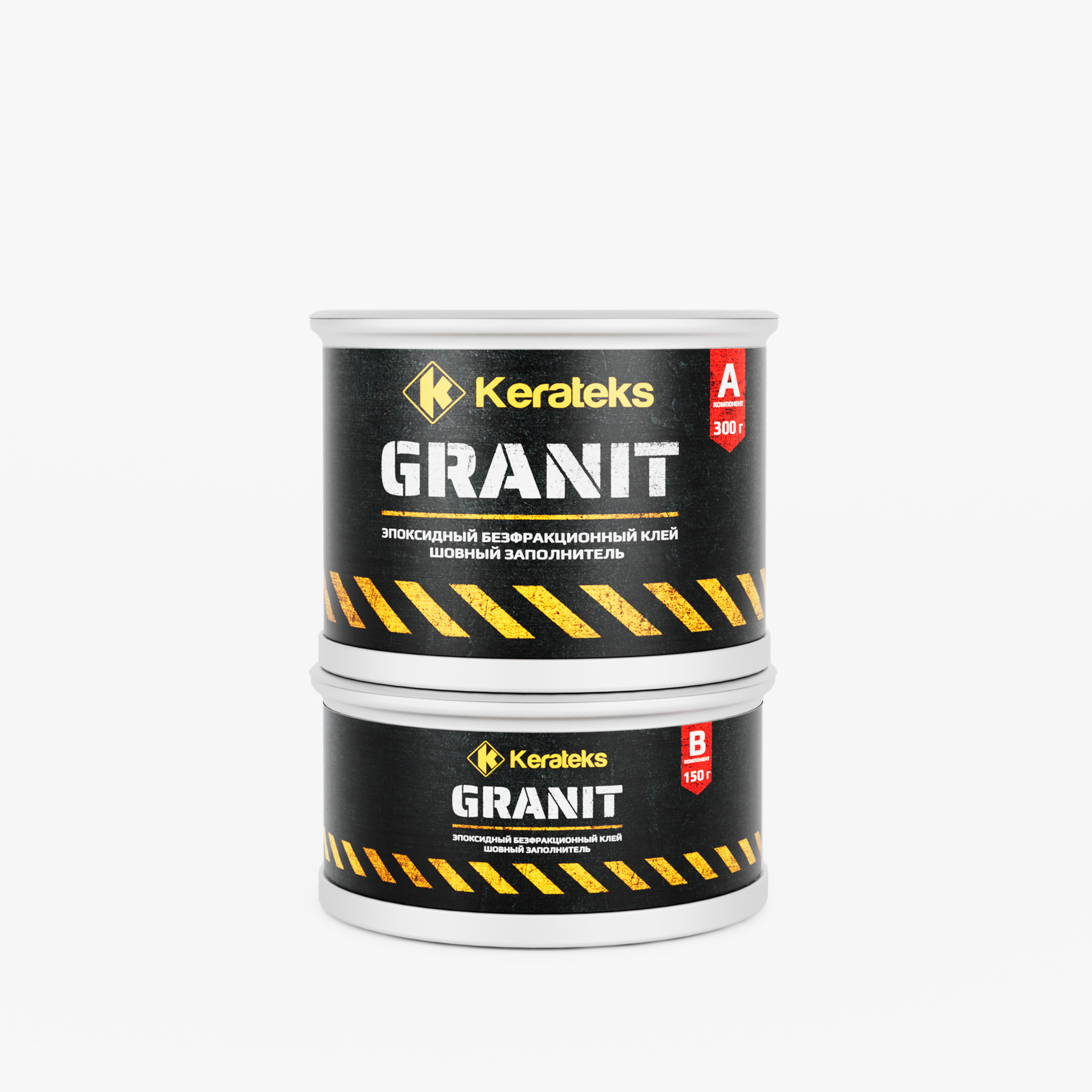 Эпоксидный безфракционный клей/затирка Kerateks Granit